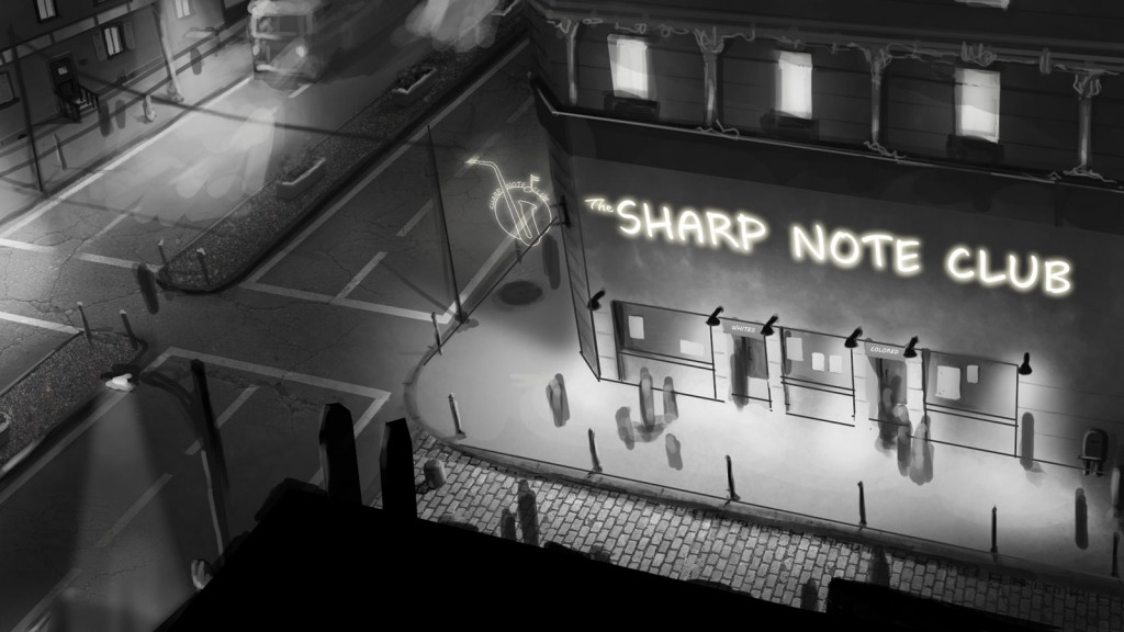 Jazz club sketch 1