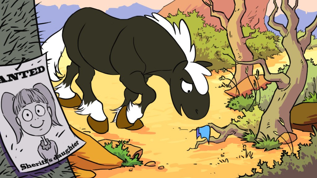 Far West comic