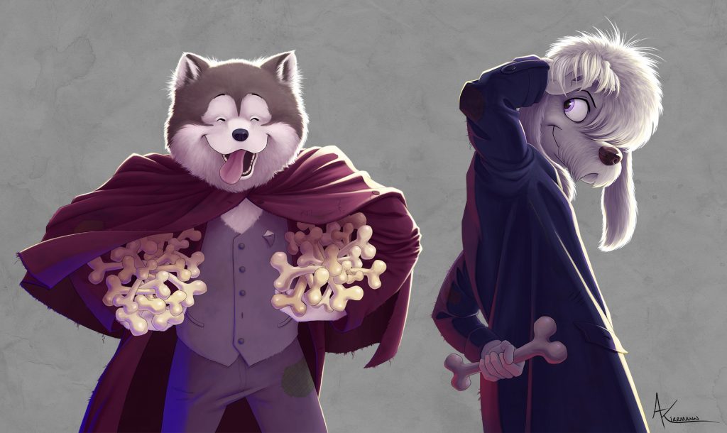 Characters 2 - Doggy Bag gameboard