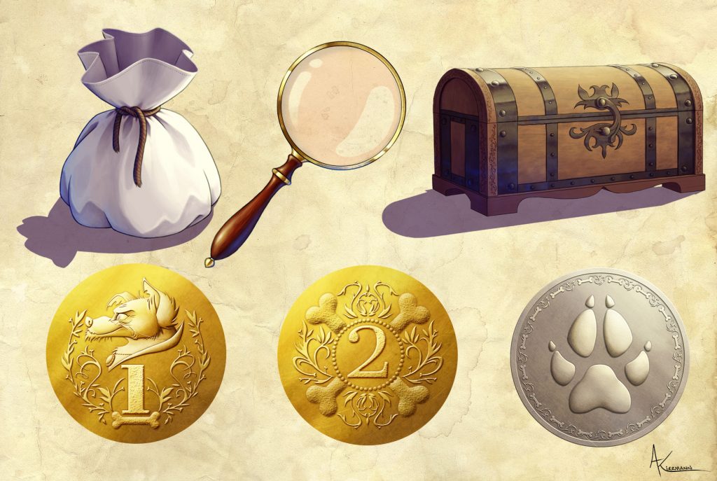 Items - Doggy Bag gameboard